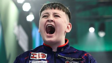 Mitchell Lawrie celebrated winning the JDC World Youth Championship 