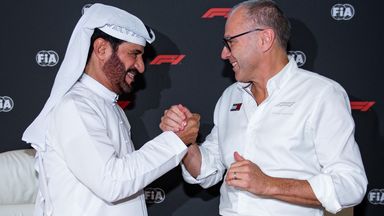 Mohammed Ben Sulayem and Stefano Domenicali