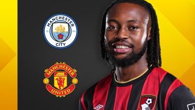 Image of Antoine Semenyo is available for £65m from the start of January due to a release clause in his contract