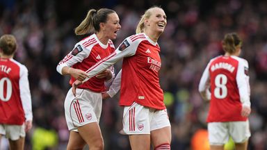 Stina Blackstenius scored Arsenal's winner late on