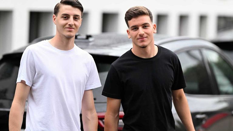 Said (r.) und Malek El Mala wechselten zusammen zum 1. FC Köln.