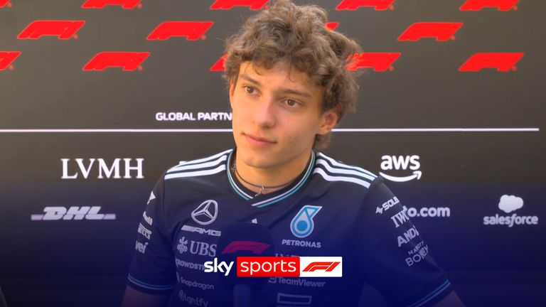 Mercedes' Kimi Antonelli discusses the support he was offered after receiving online abuse following the Qatar Grand Prix and says it's 'sad to see'.