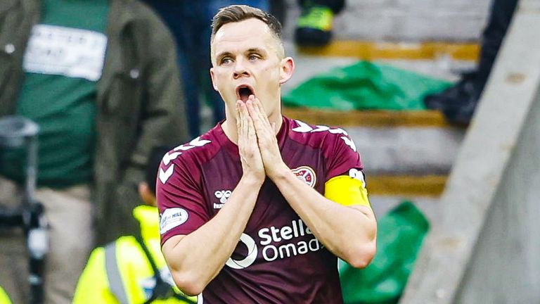 Lawrence Shankland is the Scottish Premiership's top scorer this season