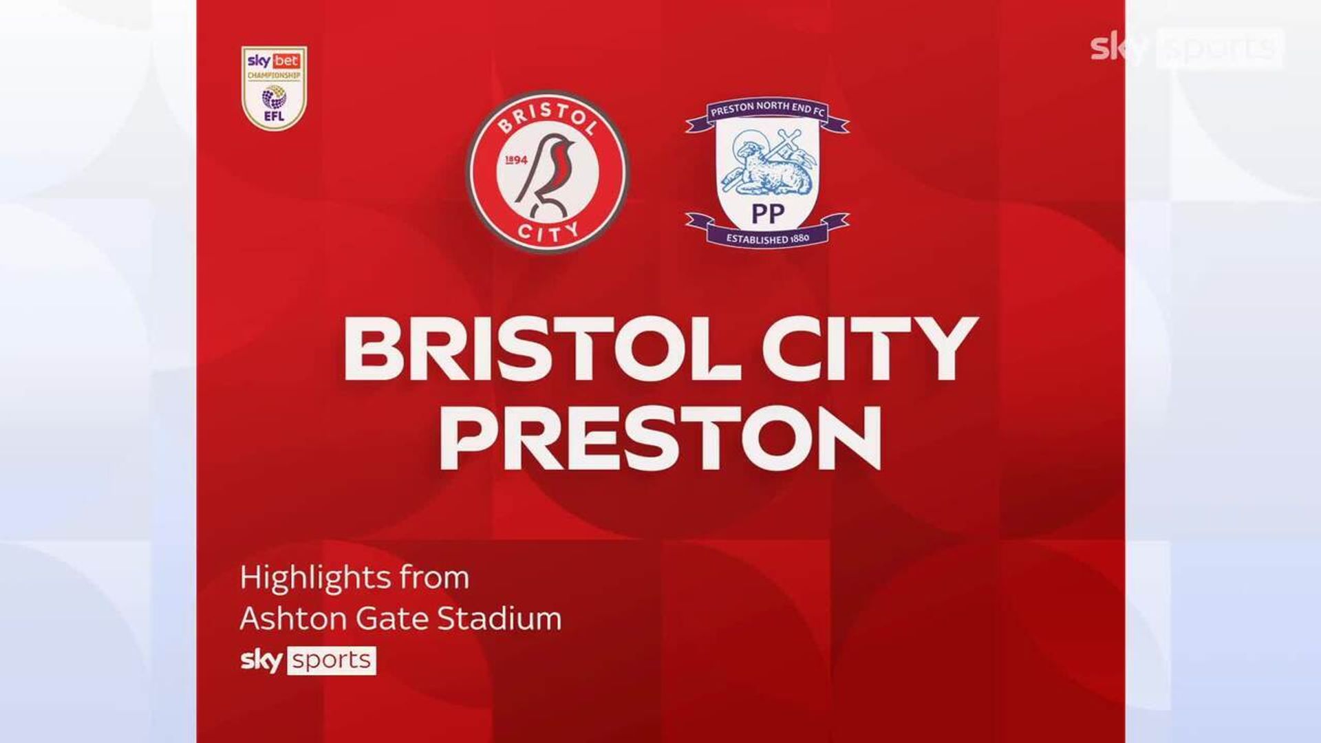 Bristol City 0-2 Preston