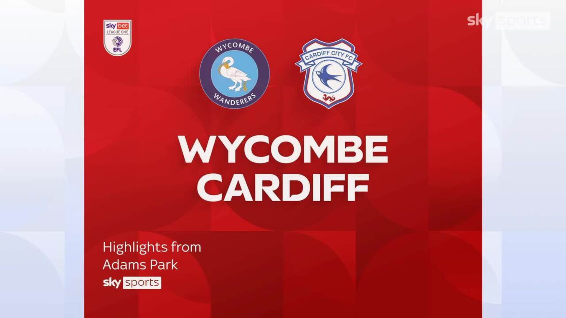 Wycombe 1-1 Cardiff