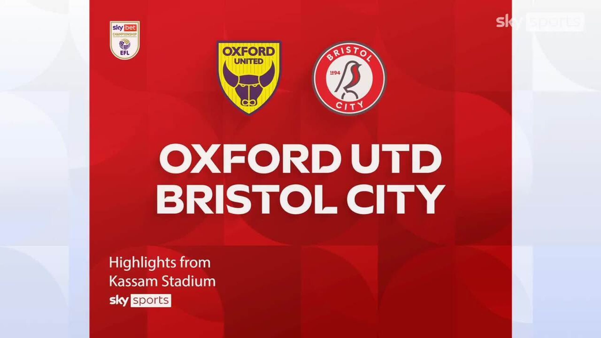 Oxford 0-0 Bristol City