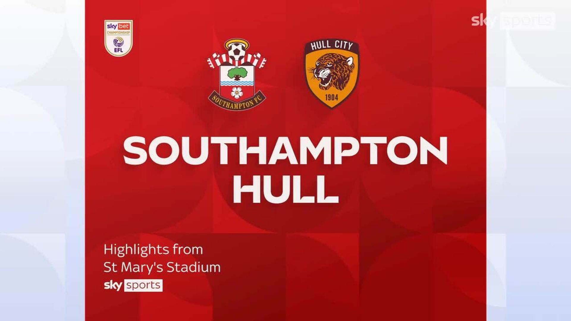 Southampton 1-2 Hull City