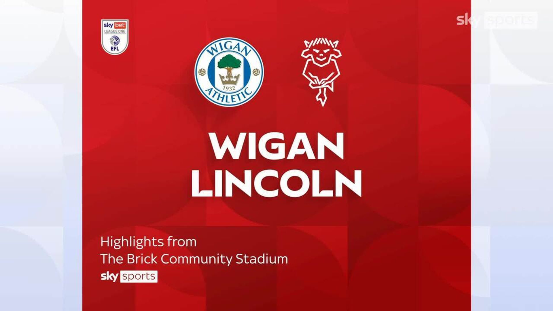 Wigan 0-1 Lincoln