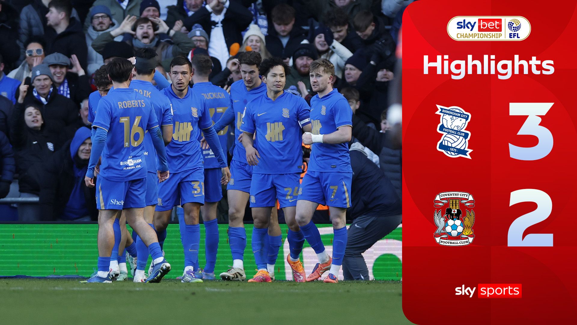 Birmingham edge Coventry in five-goal thriller!