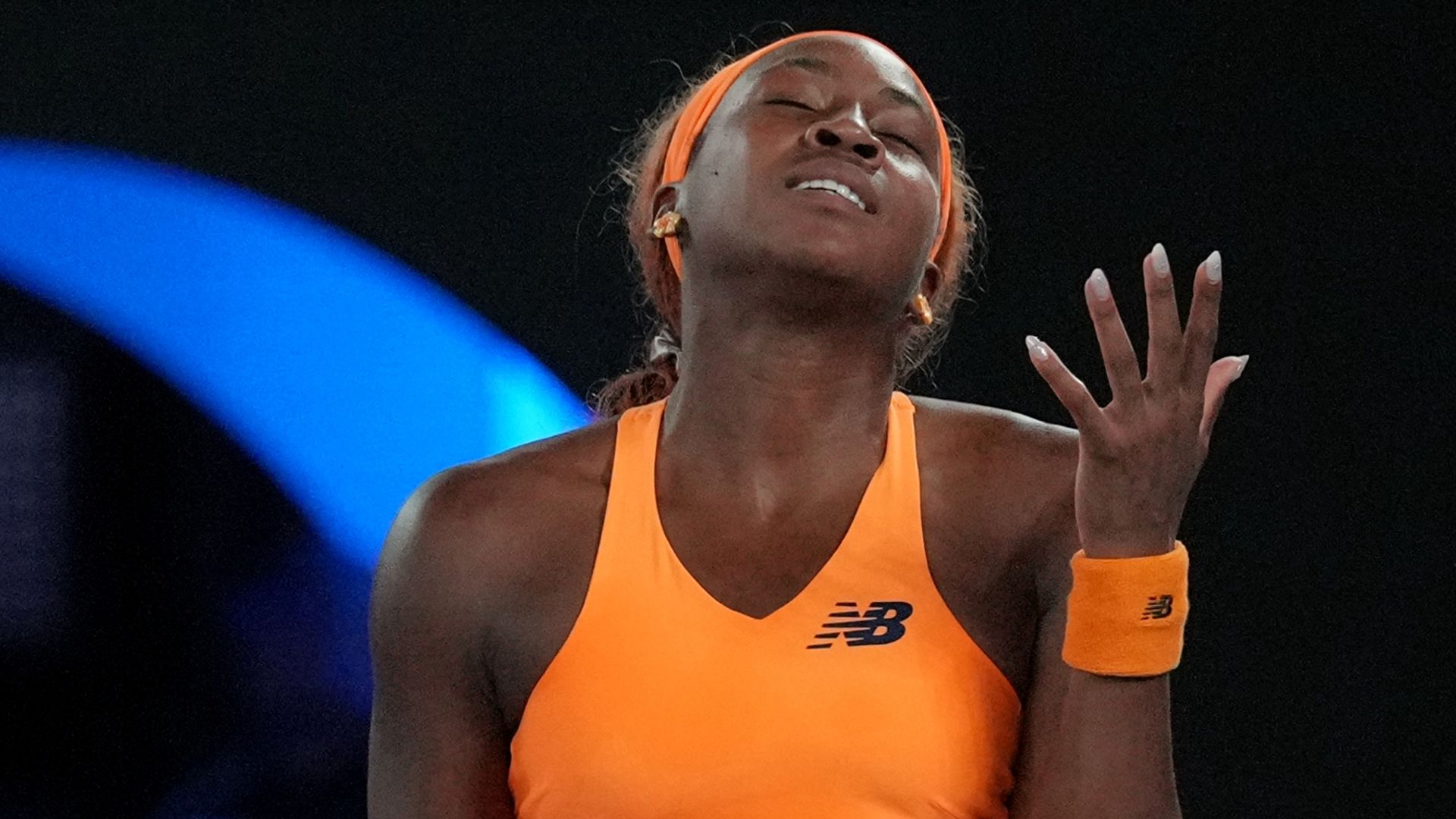 Gauff calls for more privacy after smashing racket following Australian Open exit