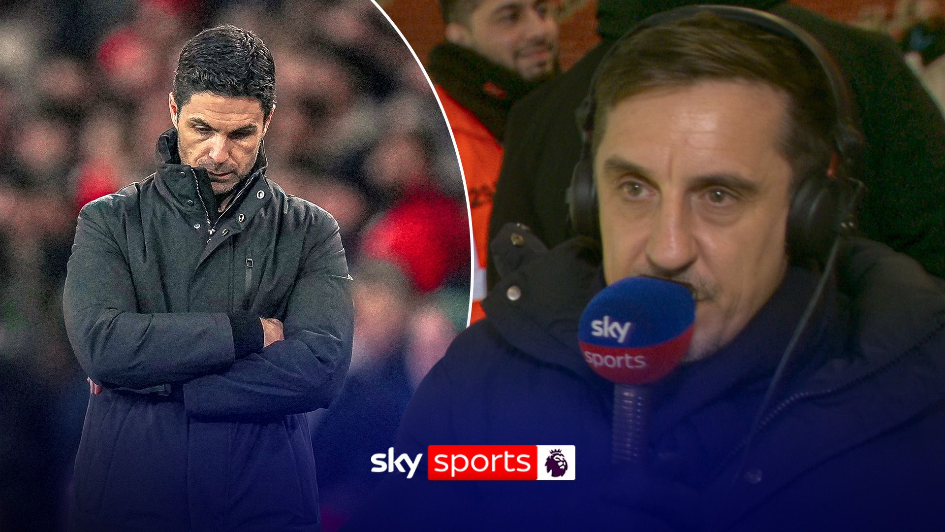 Nev: Arsenal’s pain was self-inflicted | 'They've been hurt tonight'