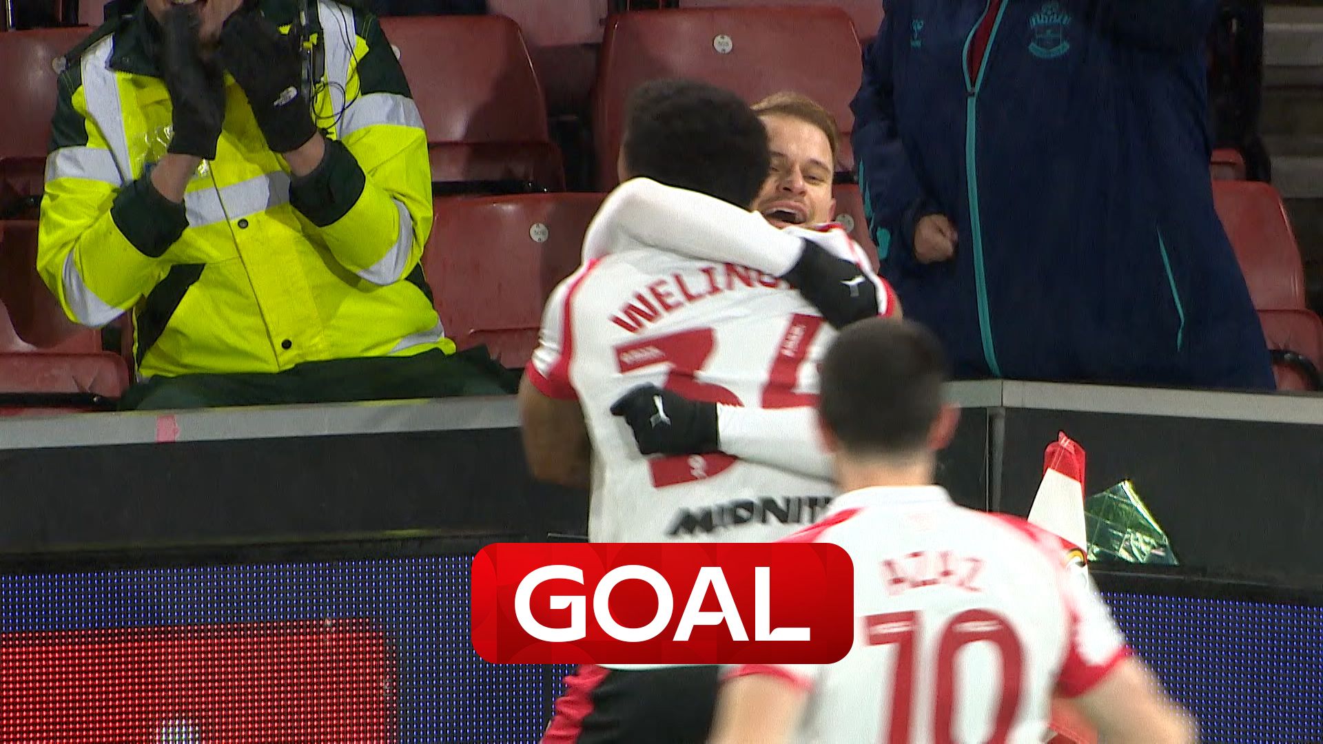 Deflected Scienza strike gives Saints lead 