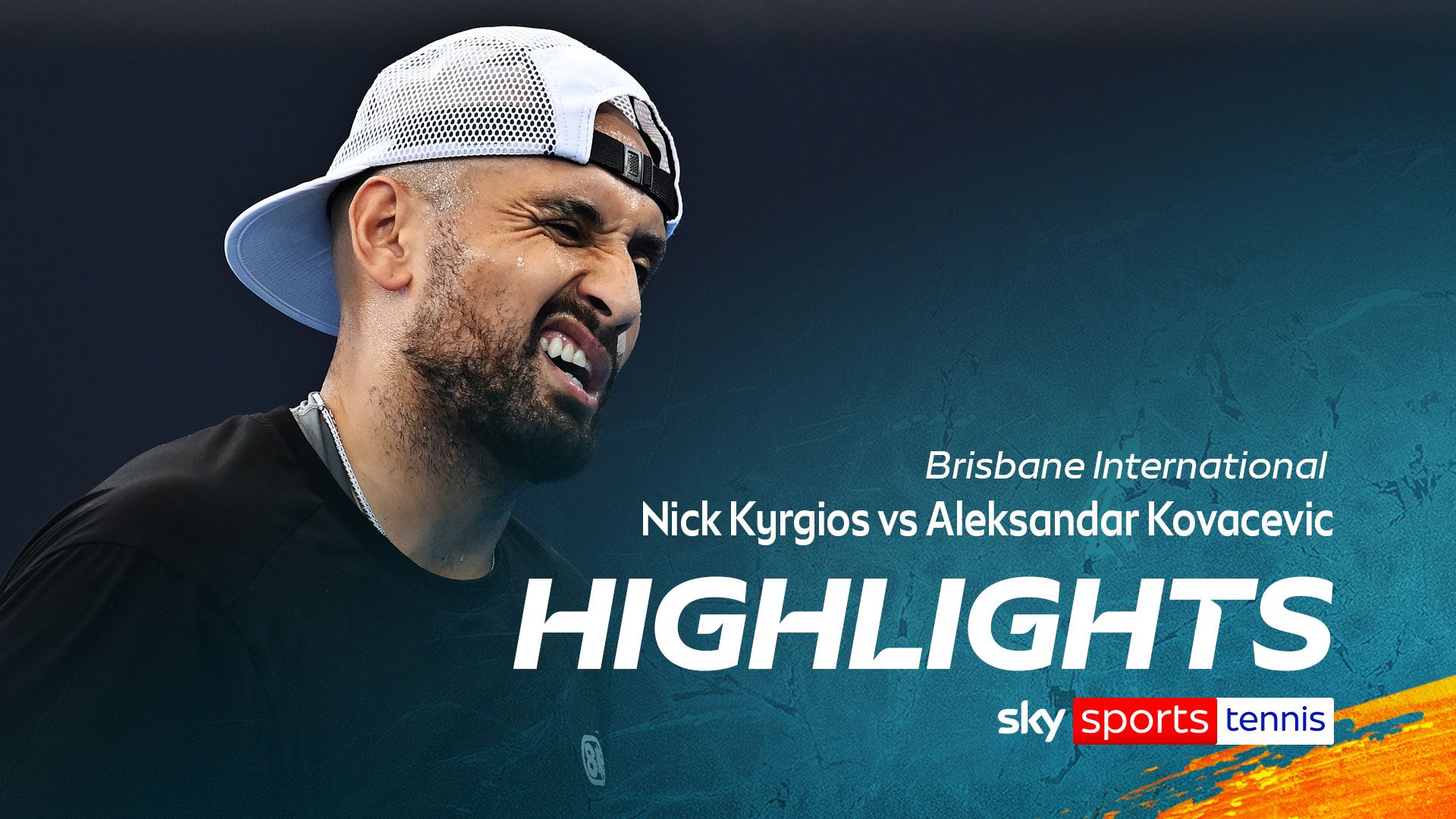 Highlights: Kyrgios crashes out in first round of Brisbane comeback