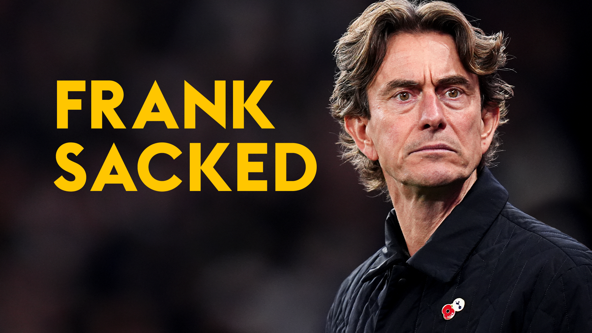 Tottenham sack head coach Frank