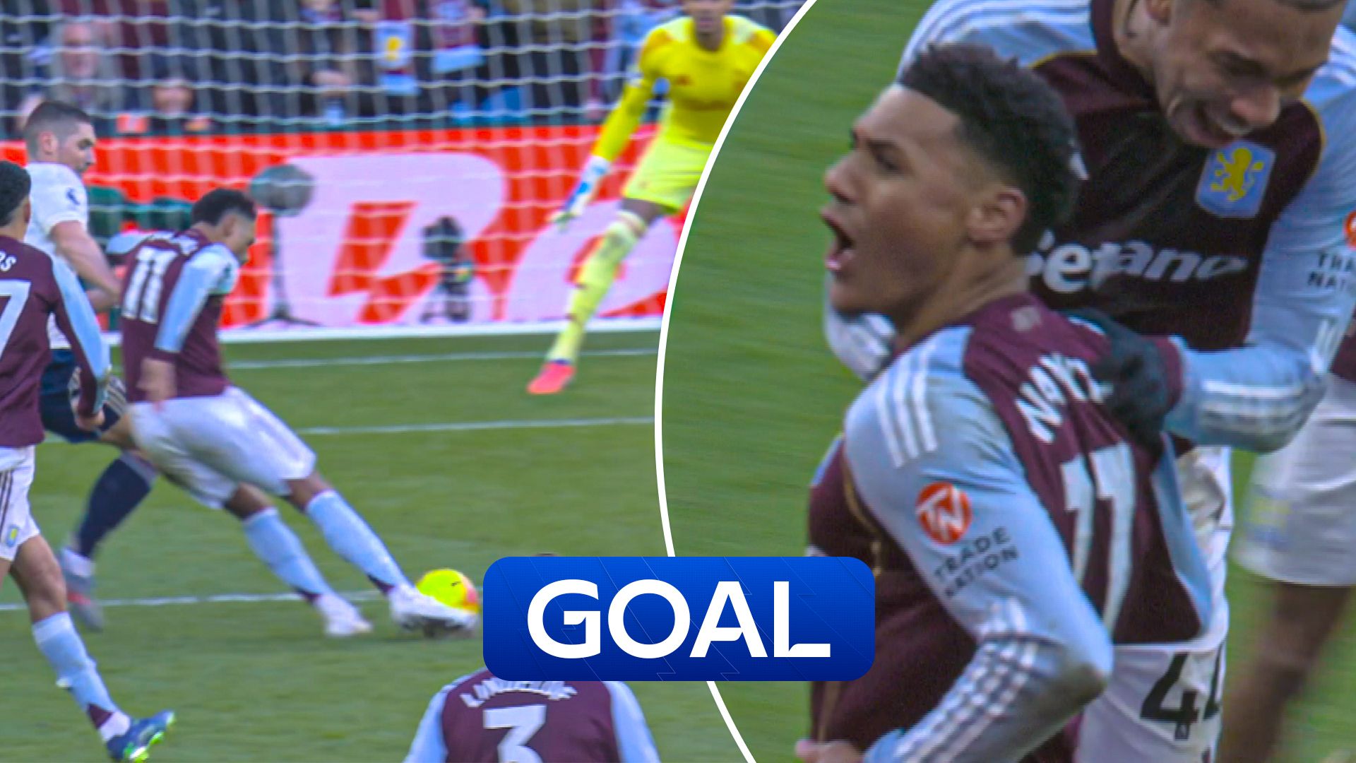 STUNNER! Watkins slams home Villa opener!