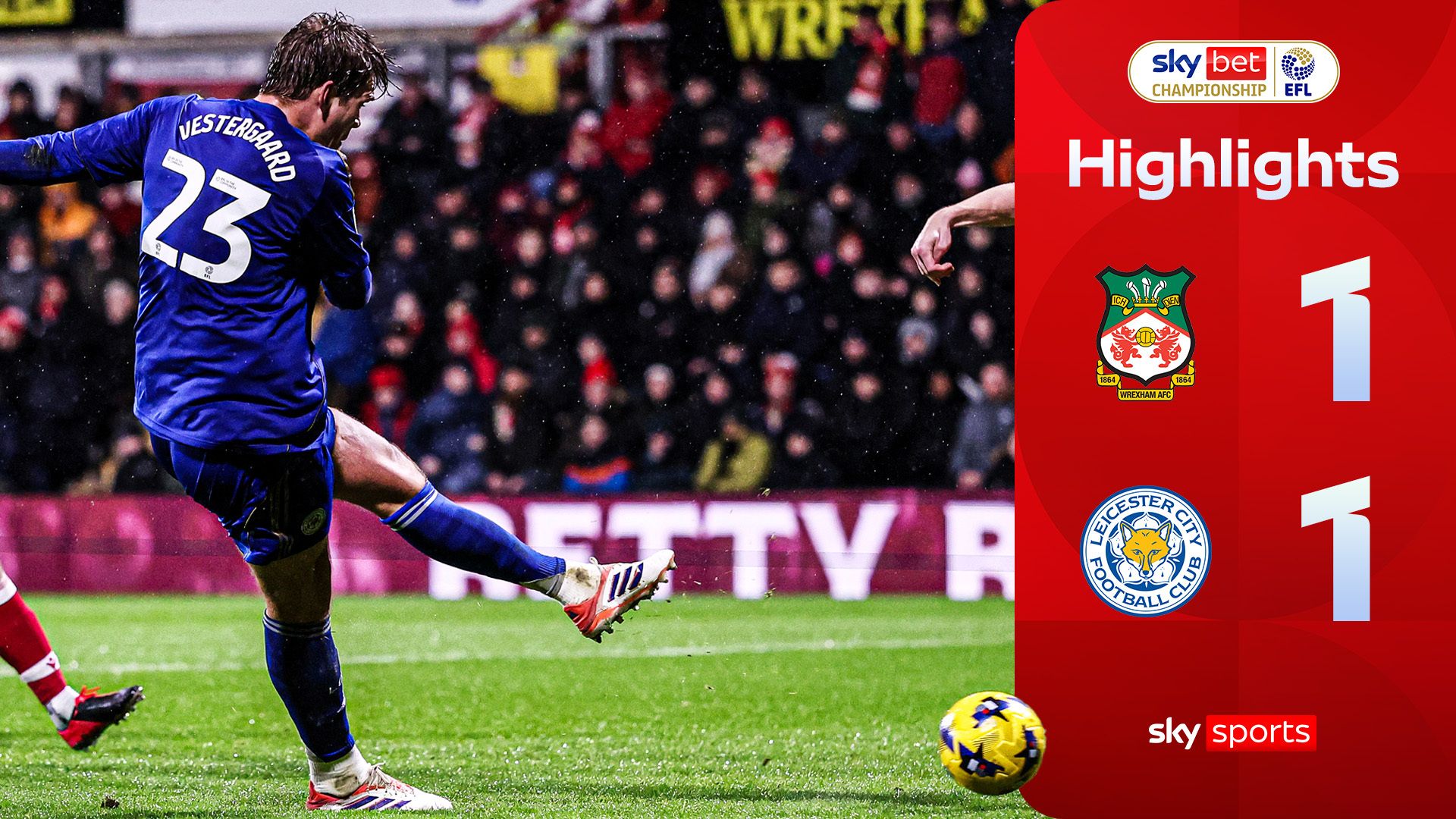 Wrexham 1-1 Leicester