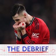 Benjamin Sesko is struggling to find the finish for Manchester United