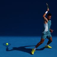 Carlos Alcaraz  - Image can only be used in relation to editorial on WORLD SPORTS PHOTOGRAPHY AWARDS 2026
(REUTERS/Edgar Su)