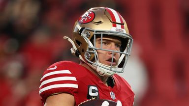 San Francisco 49ers running back Christian McCaffrey