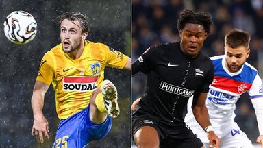 Tuur Rommens (L) and Tochi Chukwuani (R) are set to join Rangers