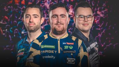 Luke Humphries, Luke Littler, Gian van Veen