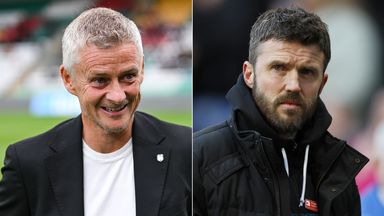 Michael Carrick (right) and Ole Gunnar Solskjaer have both held face-to-face talks with the Old Trafford hierarchy