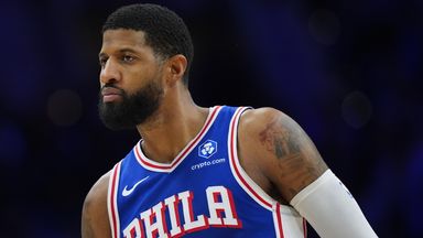 Philadelphia 76ers forward Paul George has been suspended for 25 NBA games without pay for violating anti-drug policy