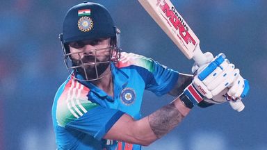 Virat Kohli’s 93 against New Zealand helped India win the first ODI in the three-match series