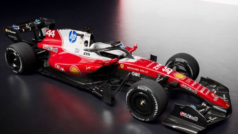 So sieht der neue Ferrari-Bolide aus (Quelle: Instagram / scuderiaferrari)