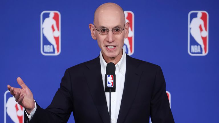 NBA Commissioner Adam Silver is in town as the NBA comes to Europe