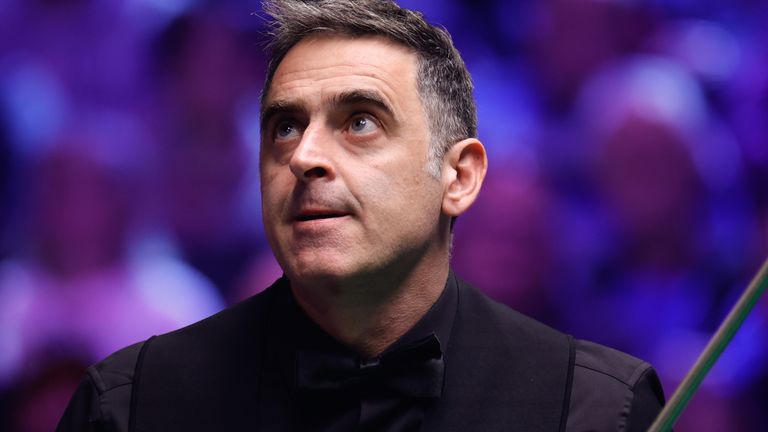 Ronnie O'Sullivan was last in action at the UK Championship in December