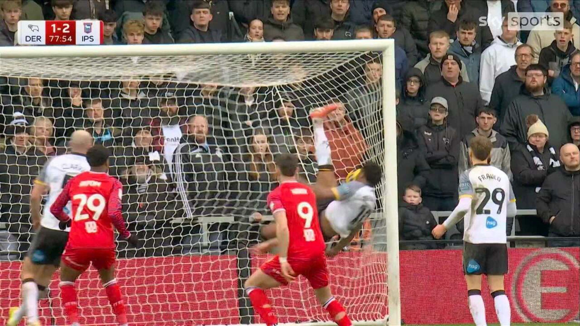 Fine Davis header restores Ipswich lead