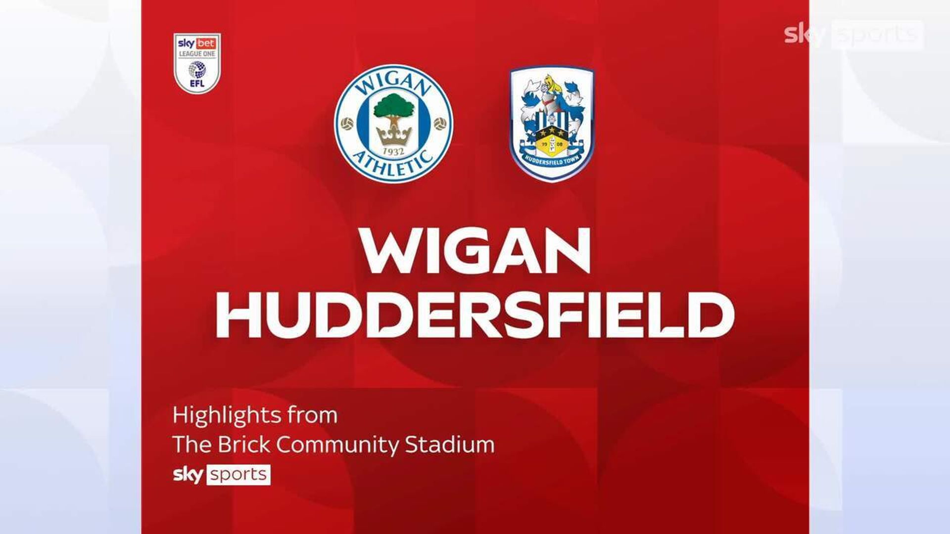 Wigan 1-0 Huddersfield