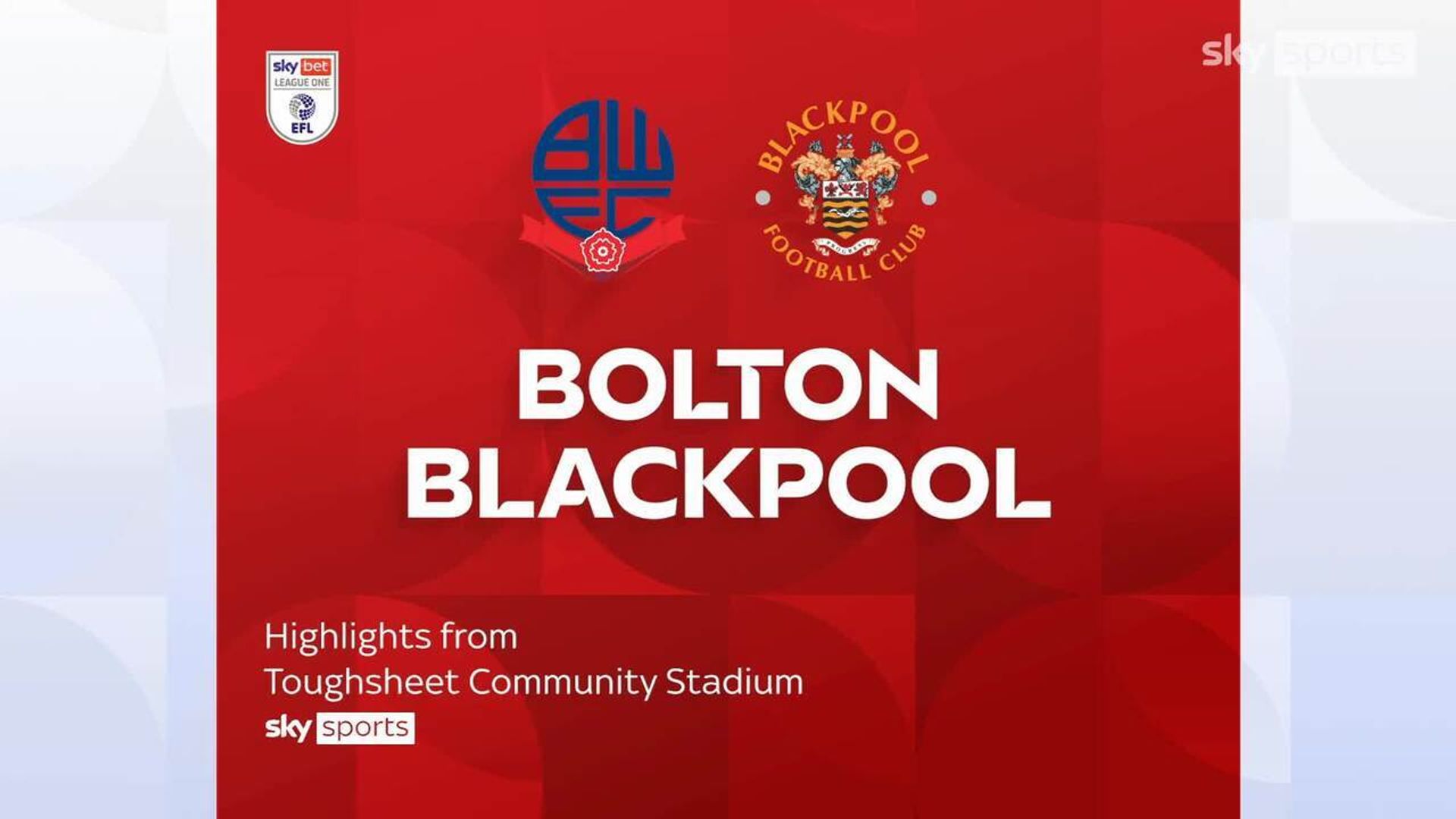 Bolton 2-2 Blackpool