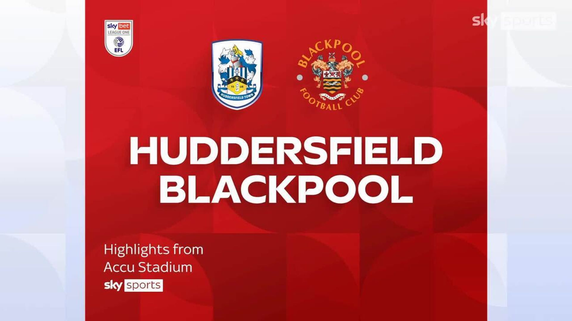 Huddersfield Town 2-2 Blackpool