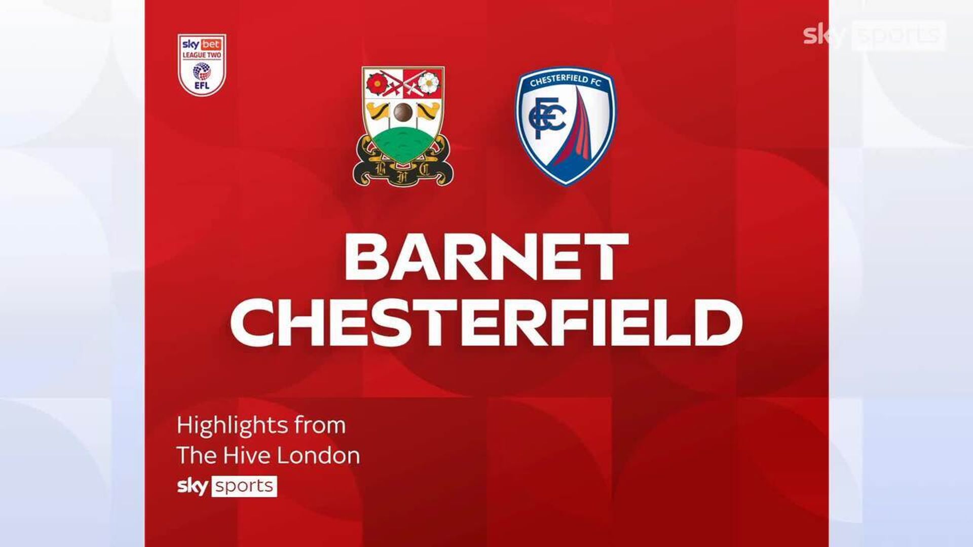 Barnet 1-0 Chesterfield