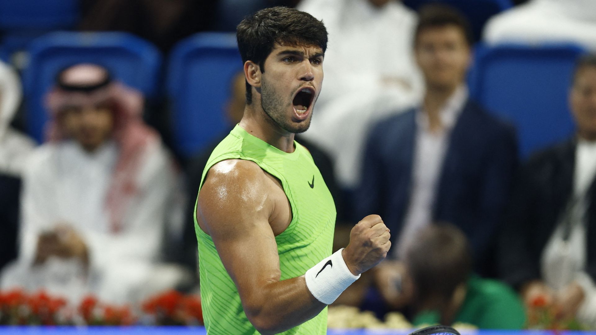 Alcaraz into Qatar Open final as Svitolina defeats Gauff in Dubai classic