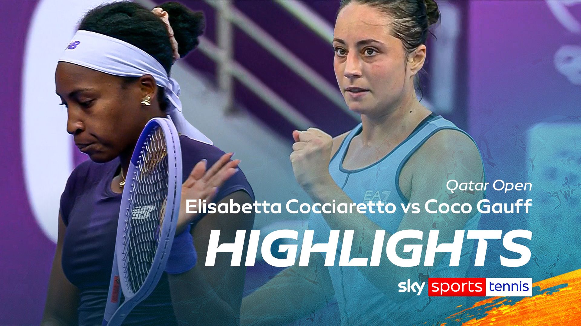 Gauff falls in opening round to lucky loser Cocciaretto 