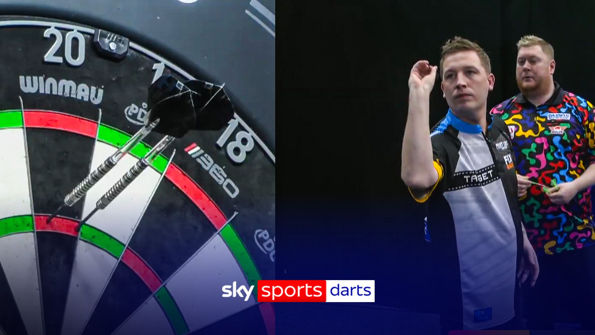 Calmest nine-dart reaction ever? Dobey nails perfect leg at Players Championship!