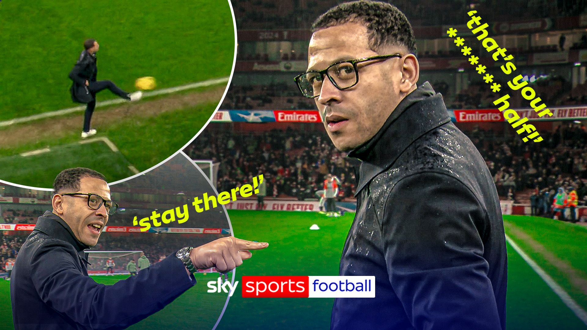 What a night for the Chelsea boss! Rosenior's VIRAL moments at Arsenal