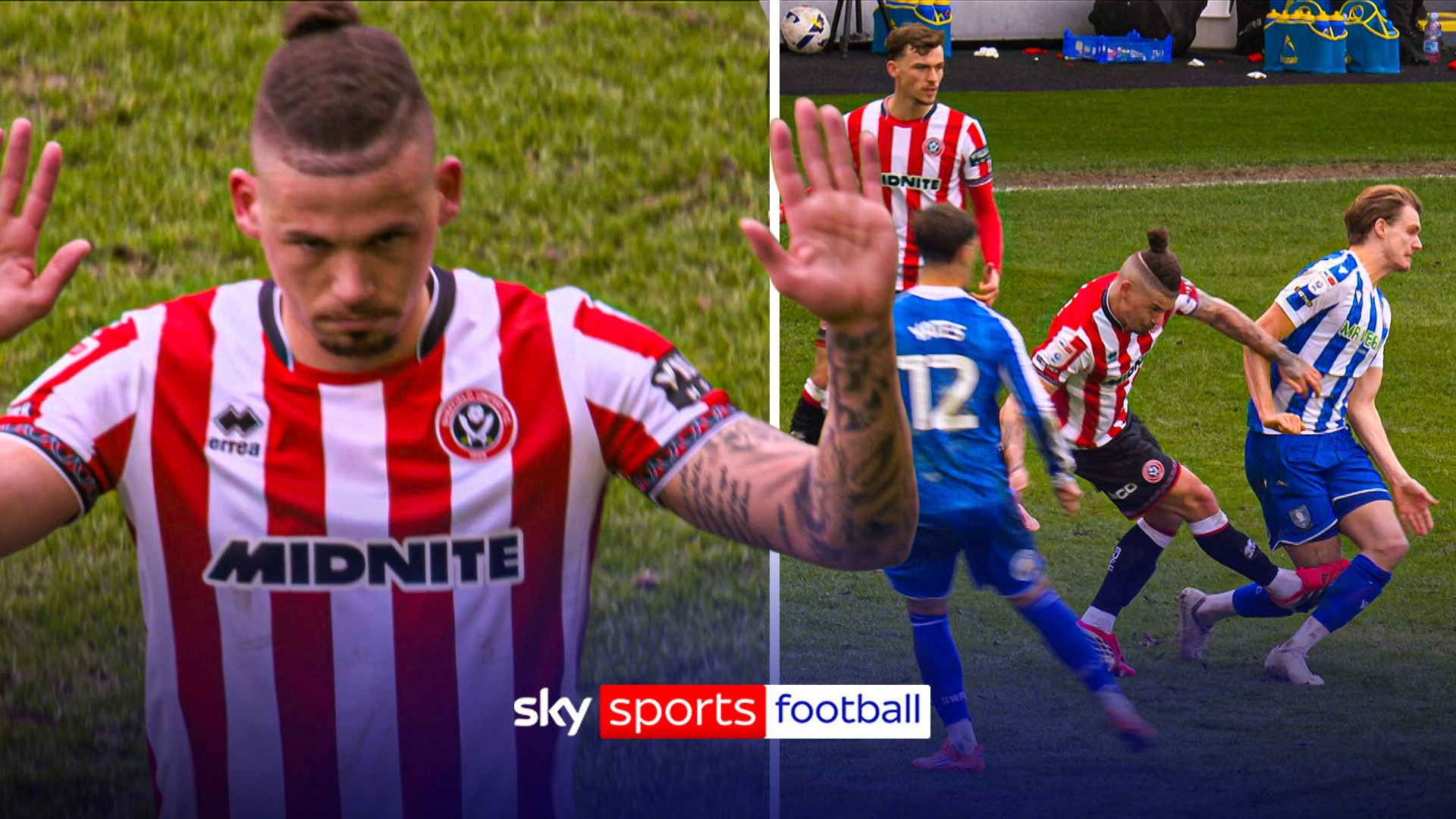 'That is HORRIBLE!' | Kalvin Phillips sent off for horror tackle