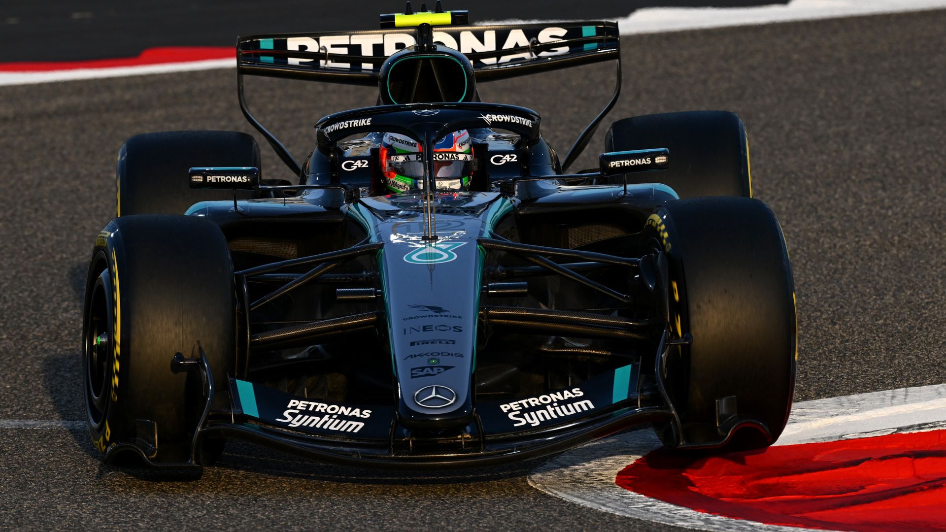 Mercedes top last day of Bahrain test - but Russell warns of 'scary' rival