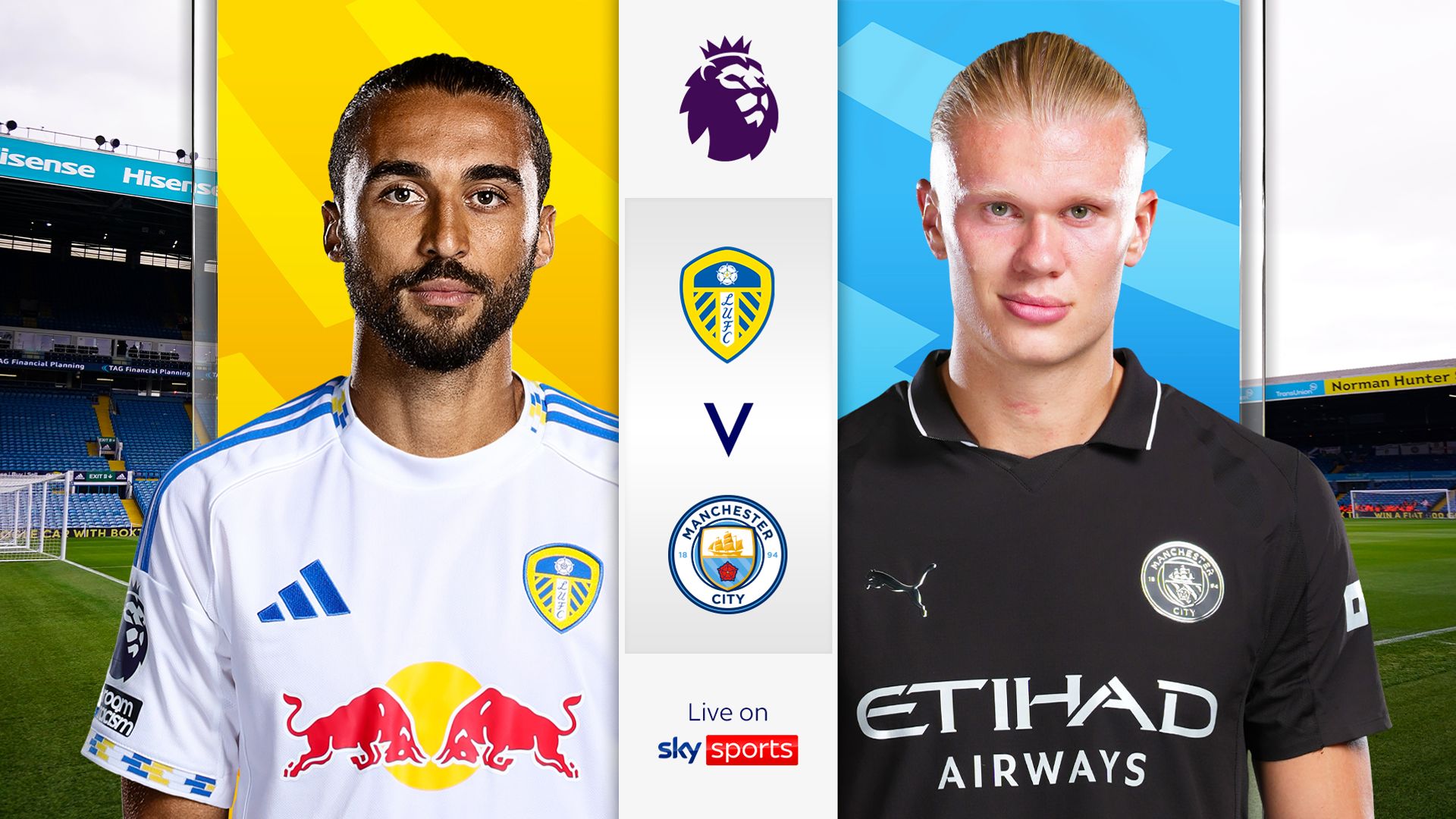 Leeds vs Man City Live on Sky: Hosts only missing Okafor | City 'ready for Elland Road' 