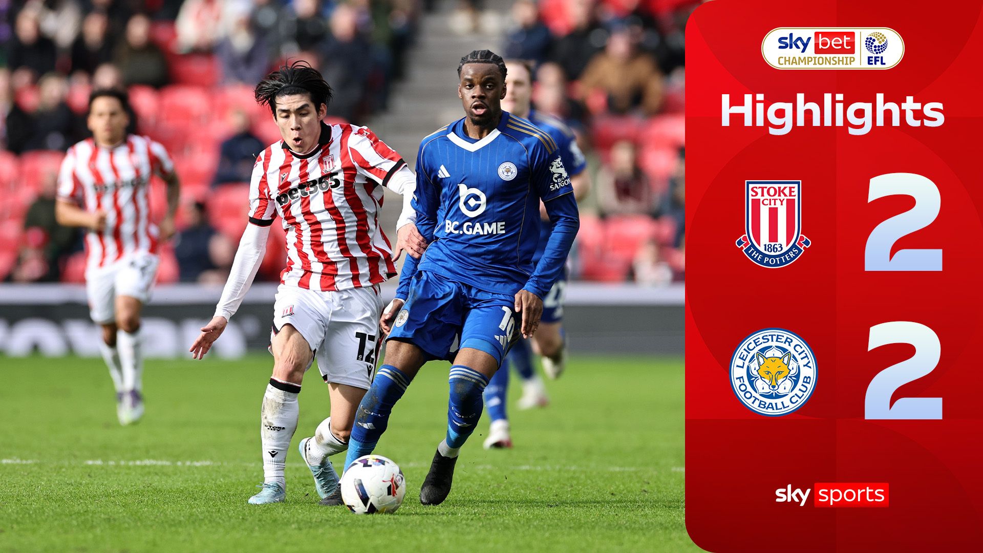 Leicester almost claim dramatic win but settle for draw