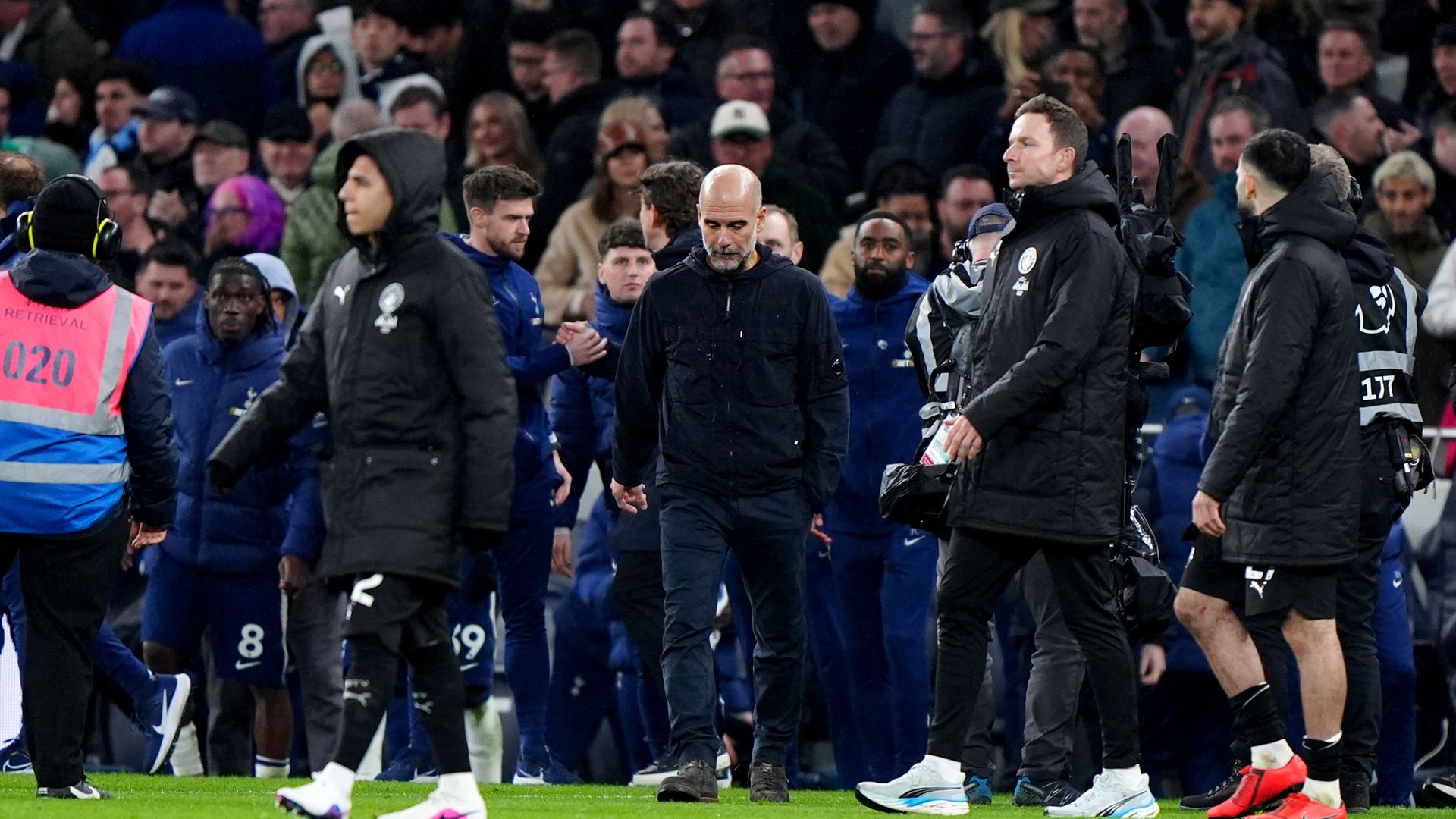 Pep: Controversial first Spurs goal created emotional issues for us