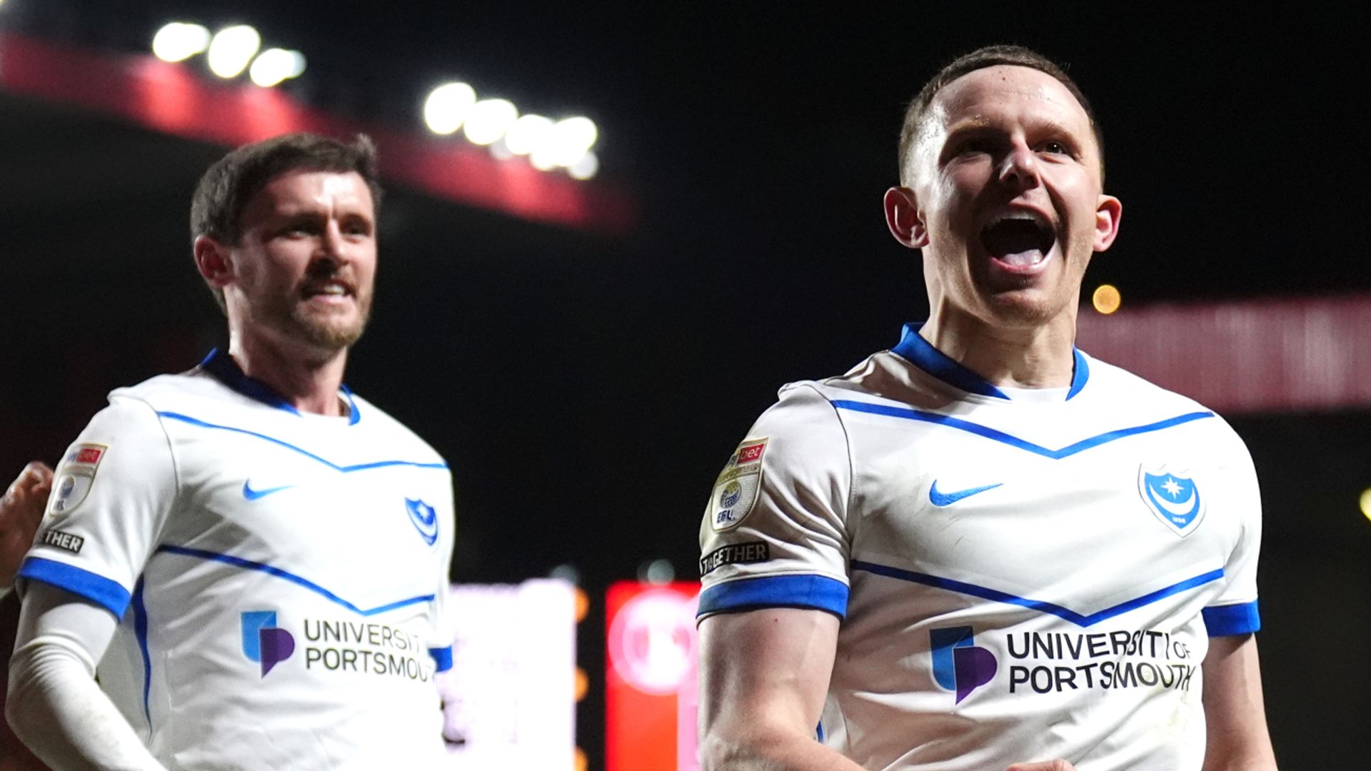 Portsmouth ease relegation fears with win at Charlton