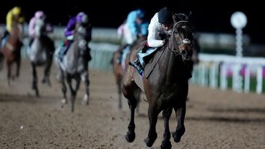 Constitution Hill, ridden by Oisin Murphy, on the way to winning the the SBK Road To Cheltenham Novice Stakes at Southwell