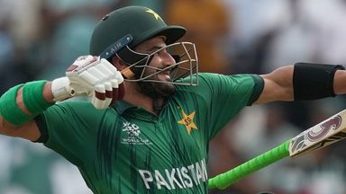 Sahibzada Farhan smashed his first international T20 century against Namibia