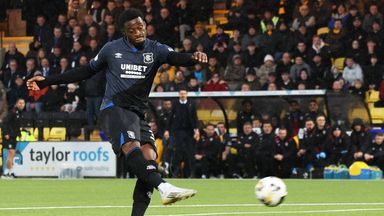 Emmanuel Fernandez pulls a goal back for Rangers at Livingston