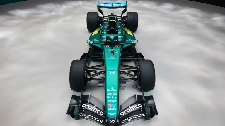 So sieht der neue AMR26 von Aston Martin aus (Quelle: X/@AstonMartinF1)